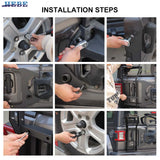 Tailgate Rack & Shelf for Jeep Wrangler JL 2018-2024 Car Interior Accessory HEBE