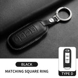 Leather Car Key Case Cover For GAC Trumpchi GA6 SGS7 GA4 GS5 GS3 GS4 GM8 GA3 Legend GS8 Empow J14 J15 J16 J11 J12 J13 Keychain