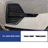 Black Fog Light Sticker Body Trim for Volvo XC60 18-26 Car Interior Accessory LINGLUYANG For 2022-2025 xc60 1