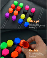 Wheel Bolt Caps Silicone for Smart 453