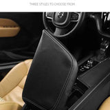 Leather Center Console Cover for Volvo XC60 S60 Car Interior Accessory LINGLUYANG