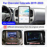 14.4-Inch Android 13 GPS Navigation for Chevrolet Colorado Android Head Unit Aotsr