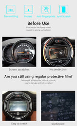 Tempered Glass LCD Screen Protector for MINI F56 Car Interior Accessory GMUNI