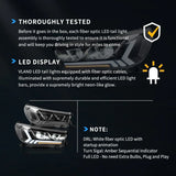 Dual Beam Projector Headlights for Hilux 2015-2020