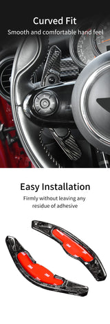 Shift Paddle Extension Carbon Fiber for Mini Cooper