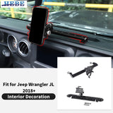 Rotatable Phone Holder for Jeep Wrangler JL 2018-2023 Car Interior Accessory HEBE