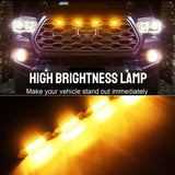 Amber Raptor Style Grill Lights For Toyota RAV4