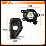 LED Fog Lamp Assembly for Ford Escape 2023-2024 Car Interior Accessory MAGIC COLORM