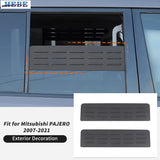 Rear Window Louver Vent for Mitsubishi Pajero 07 Car Interior Accessory HEBE