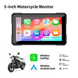 5 Inch CarPlay Monitor for Harley Yamaha Kawasaki