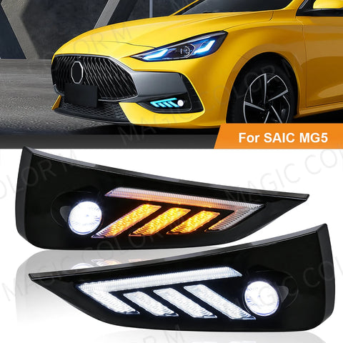 3-Function LED DRL Turn Signal for MG MG5 2021-22 LED Ambient Light MAGIC COLORM
