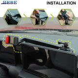 Console Phone Holder Storage Box For Ford Mustang 2024 Car Interior Accessory HEBE
