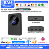CarPlay Adapter AI Box Android 15 for Universal Cars
