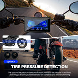 5Inch Motorcycle Monitor CarPlay Dashcam TPMS Universal Android Head Unit AKAMATE
