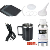 Car Headlight Polish Restoration Kit, Headlight Polishing Cleaning Kit, Anti-Scratch Hydrophobic Car Headlight Repair Polish