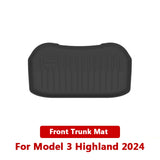 Front and Back Trunk Mat for Tesla Model 3 Highland 2024
