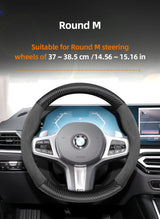 Suede Matte Carbon Fiber Cover for BMW Car Interior Accessory Hocasen
