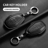 Leather Car Remote Key Case Cover For Chery Jetour X70 X70m X70plus X90plus X95pro X95 Plus Key Bag Protecter Keychain Shell