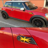 Dynamic Amber Fender Markers for MINI Cooper 2007-2014 Car Interior Accessory iJDM