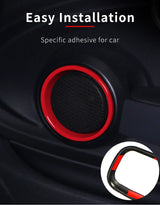 Door Speaker Trim Ring Covers for Mini Cooper F55 F56