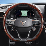 Cupra Wave Carbon Fiber Steering Wheel Cover Shell
