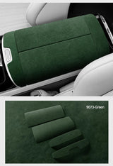 For Mercedes W223 S-Class Maybach Seat Armrest Box Cover Trim Sticker Interior Performance Tuning Accessories Made of Alcantara