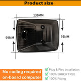 Black Front Corner Lamp for Mercedes G-Class W463 LED Ambient Light iJDM
