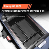 For XPeng G6 Car Wireless Charger Dust Mat Under Console Box Storage Interior Mod for 2023-2025 Car Interior Accessory OEM