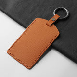 Goatskin Car Card Key Protective Cover NFC Induction Card Key Case All Car Card Key Universal Protective Cover Keychain