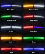 Universal Emergency Strobe Light Bar 96 LED 12V-24V Car Interior Accessory MAGIC COLORM