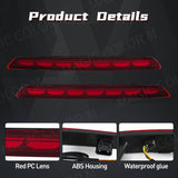 LED Bumper Reflector Light for Honda Civic 2021-2023 Car Interior Accessory MAGIC COLORM