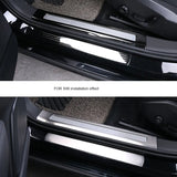 Stainless Steel Door Stop Panel for Volvo XC90 Car Interior Accessory LINGLUYANG