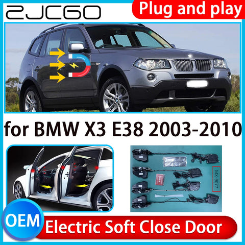 Electric Soft Close Door Kit for BMW X3 E83 2003–2010 Car Interior Accessory ZJCGO Default Title