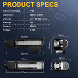 DRL Projection LED Turn Signals For BMW Motorcycle Car Interior Accessory ANGLELITE