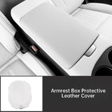 For XPeng G6 Central Control Armrest Box Protective Leather Cover Scratch-resistant Pad Auto Interior Anti-slip Accessories