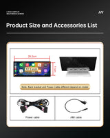 12.3 Inch Linux Multimedia Screen for Audi A4 A5 2016-2019