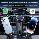 Car Charger 30W GPS with Anti-Loss Locator Car Interior Accessory AKAMATE