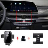 Smart Wireless Charging Phone Holder for Cadillac XT4 2024-2026