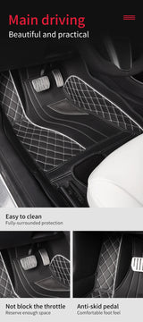 Custom Floor Mats Waterproof Liners for Tesla Model 3 Car Interior Accessory GMUNI