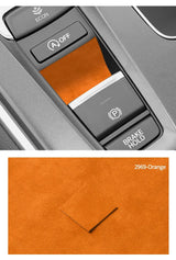For Honda Accord 10th Gen Facelift & INSPIRE 2021+ Made of Alcantara Handbrake Button Trim Sticker Car Interior Tuning Accessory