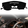 Premium Leather Dashboard Cover Mat for Smart Fortwo 2014–2025