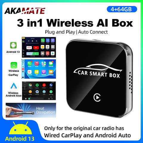 Android 13 AI Box with Netflix YouTube for OEM Cars Android Head Unit AKAMATE