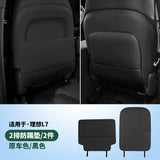 For Li Lixiang L6 L9 L8 L7 ideal Car Rear Seat Anti Kick Mats 2nd Row Seat Back Protection Mats Car Protection Accessories