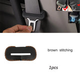 Leather Seat Belt Buckle Cover for BMW Series