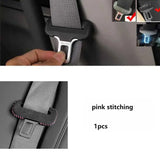 Suede Seat Belt Buckle Protector Cover Universal Fit