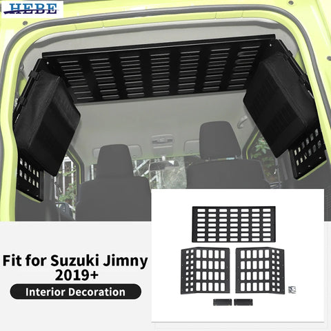 Alloy Trunk Storage Rack for Suzuki Jimny 2-Door 2019 Car Interior Accessory HEBE