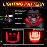 Motorcycle Led Tail Light Rear Light LED Brake Light 12v Low Profile Taillight For Vespa Primavera Spring Sprint 150 2020-Up