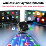 2in1 Wireless CarPlay Android Auto Adapter USB Dongle