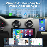 2K QLED Android 15 Multimedia Head Unit for Audi A3 2003–2013 Android Head Unit RSNAVI