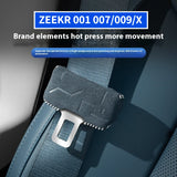 Car Seat Belt Buckle Protective Cover for ZEEKR 001 007 009 X Car Interior Accessory OEM